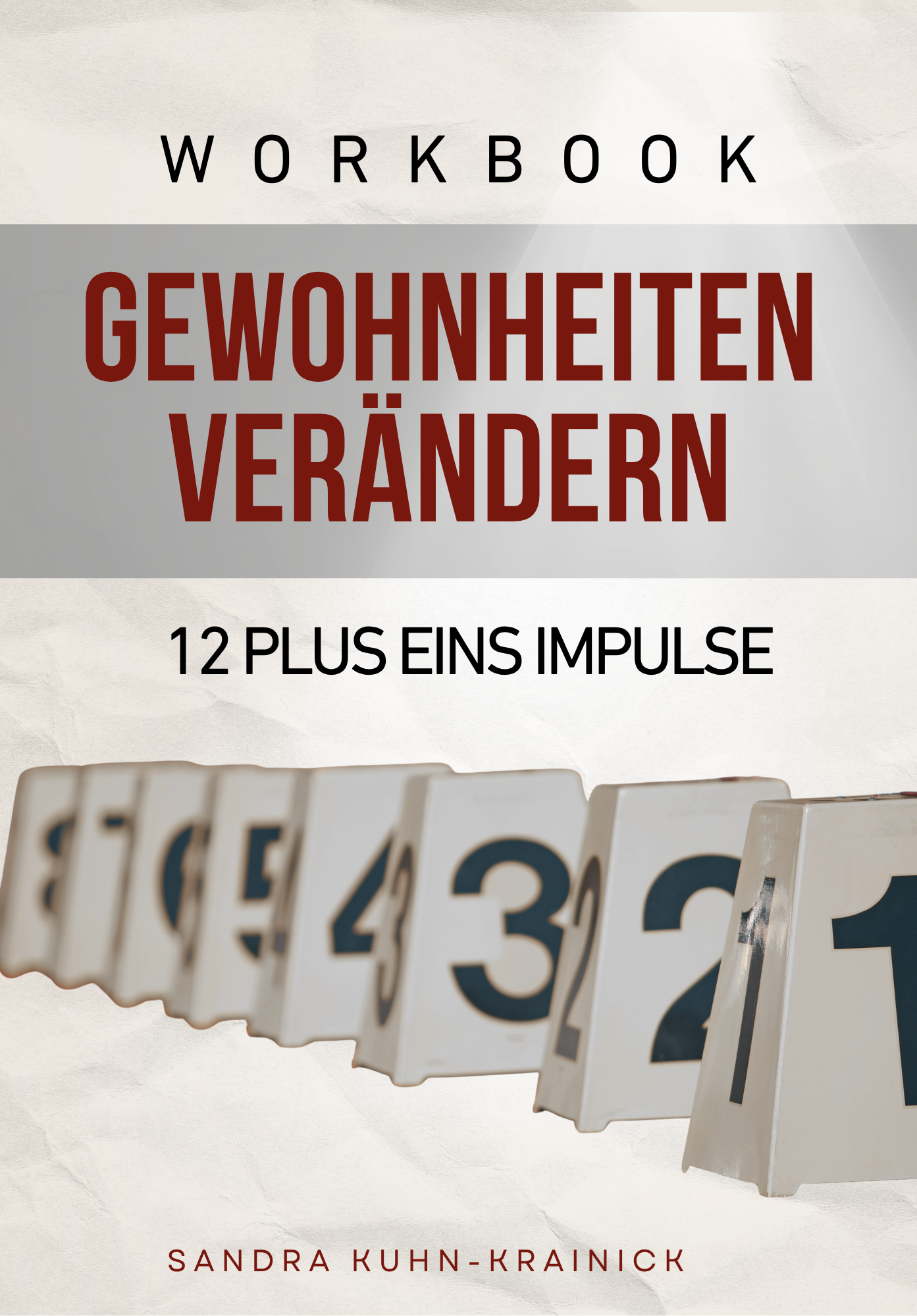 Workbook Gewohnheiten verändern — Cover